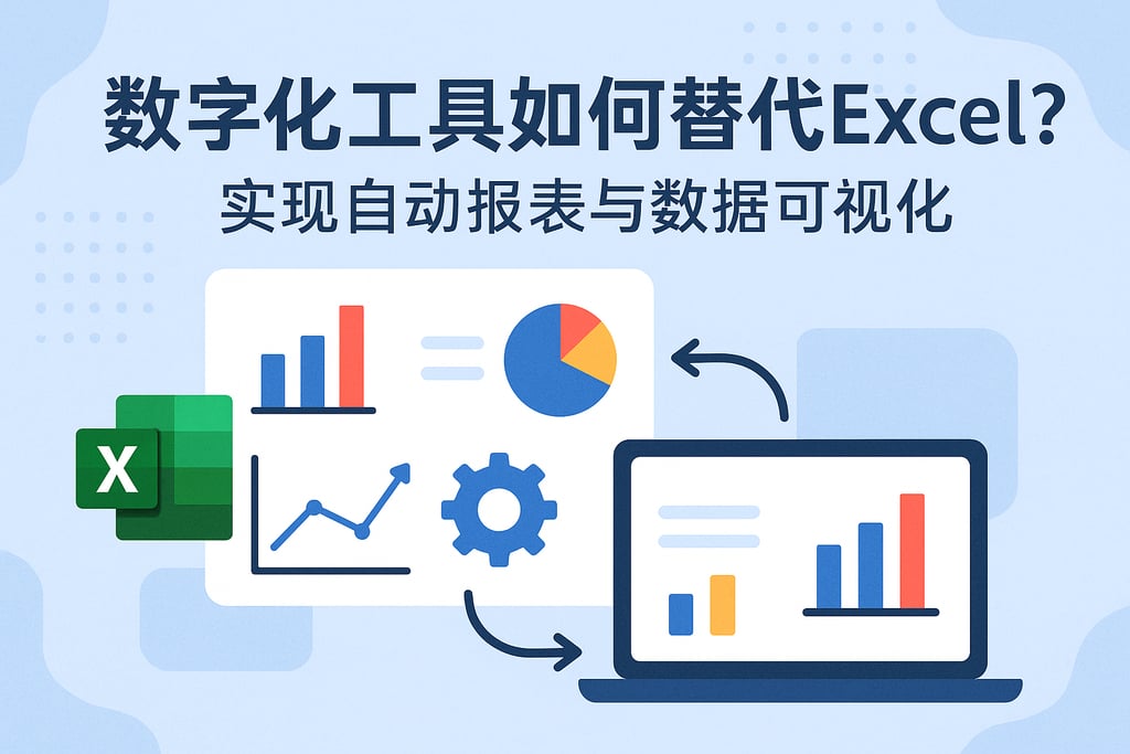数字化工具如何替代Excel？实现自动报表与数据可视化
