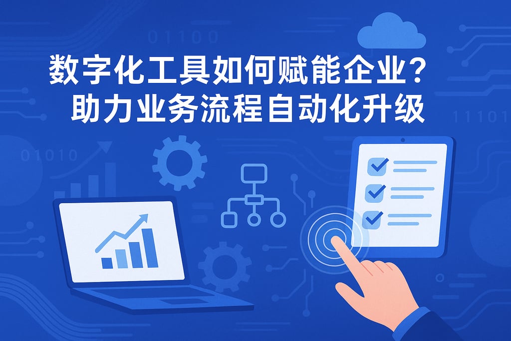 数字化工具如何赋能企业？助力业务流程自动化升级