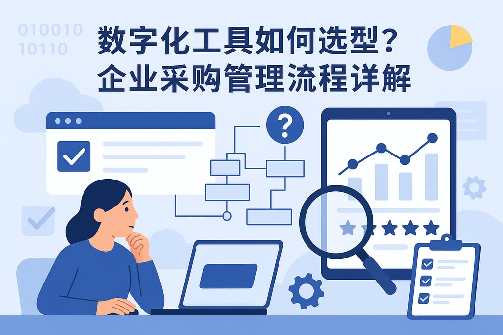 数字化工具如何选型？企业采购管理流程详解