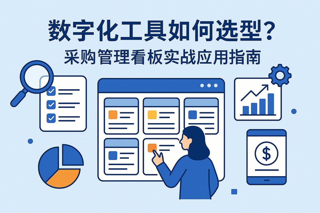 数字化工具如何选型？采购管理看板实战应用指南