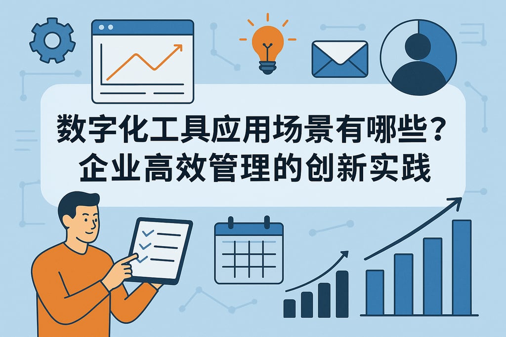 数字化工具应用场景有哪些？企业高效管理的创新实践