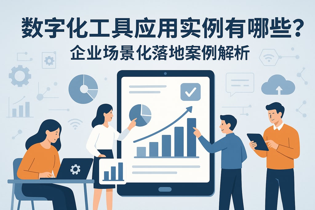 数字化工具应用实例有哪些？企业场景化落地案例解析