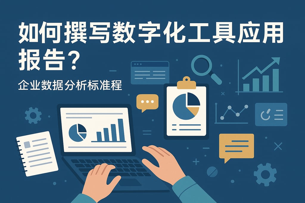 数字化工具应用报告如何撰写？企业数据分析标准流程