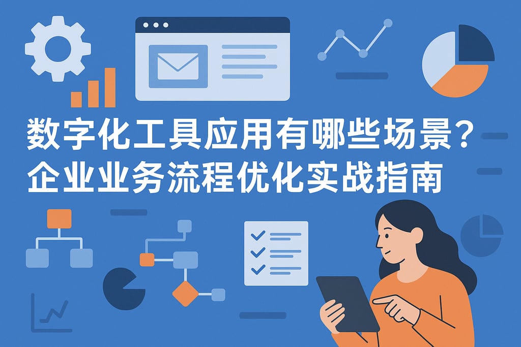 数字化工具应用有哪些场景？企业业务流程优化实战指南