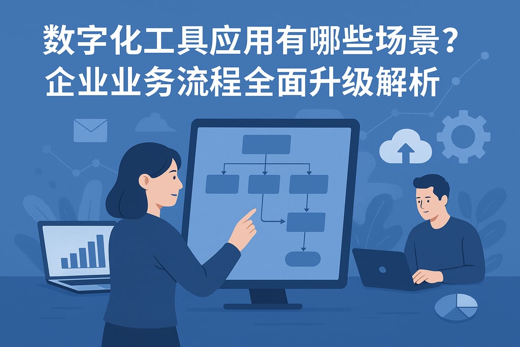 数字化工具应用有哪些场景？企业业务流程全面升级解析