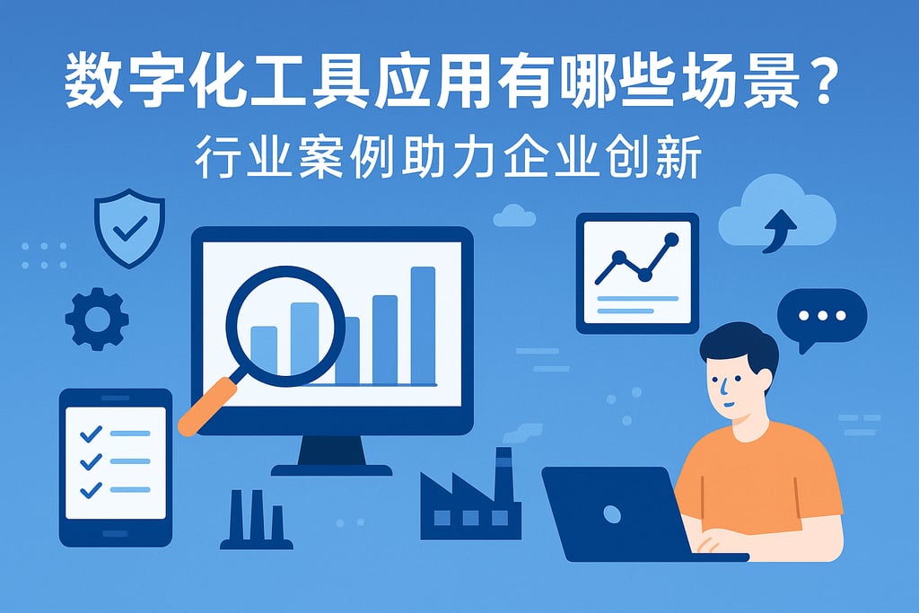 数字化工具应用有哪些场景？行业案例助力企业创新