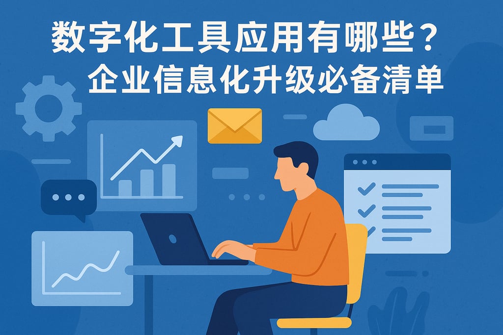数字化工具应用有哪些？企业信息化升级必备清单