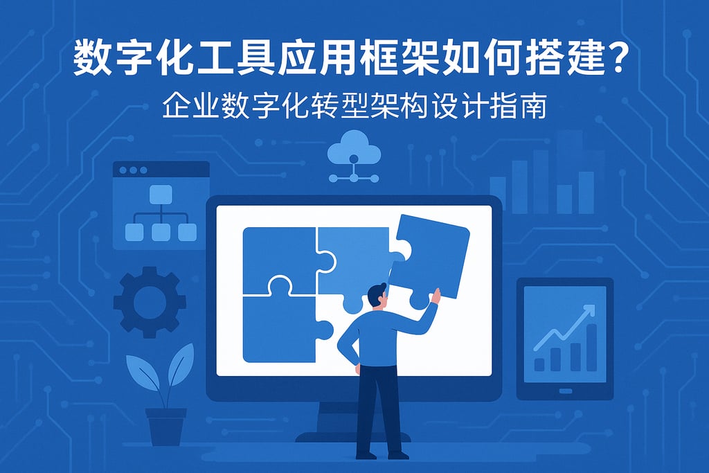 数字化工具应用框架如何搭建？企业数字化转型架构设计指南
