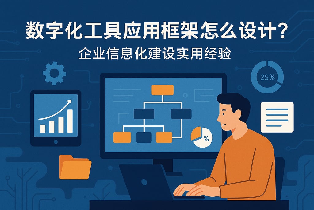 数字化工具应用框架怎么设计？企业信息化建设实用经验