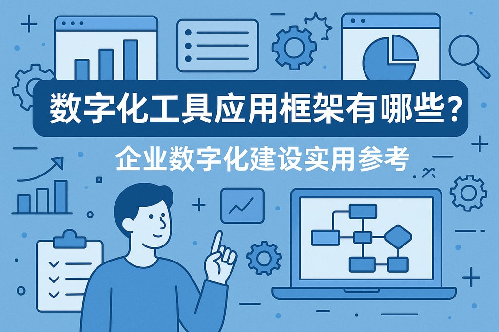 数字化工具应用框架有哪些？企业数字化建设实用参考