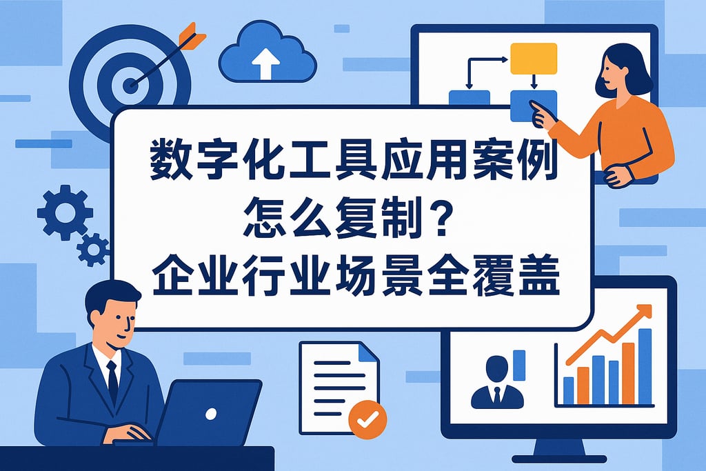 数字化工具应用案例怎么复制？企业行业场景全覆盖