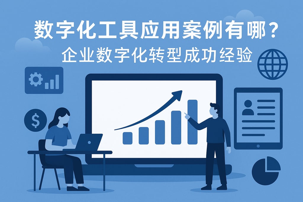 数字化工具应用案例有哪些？企业数字化转型成功经验