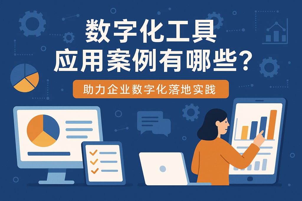 数字化工具应用案例有哪些？助力企业数字化落地实践