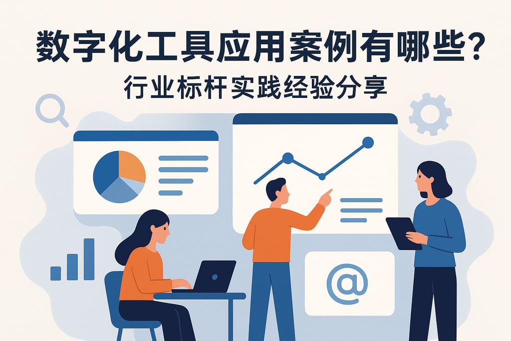 数字化工具应用案例有哪些？行业标杆实践经验分享