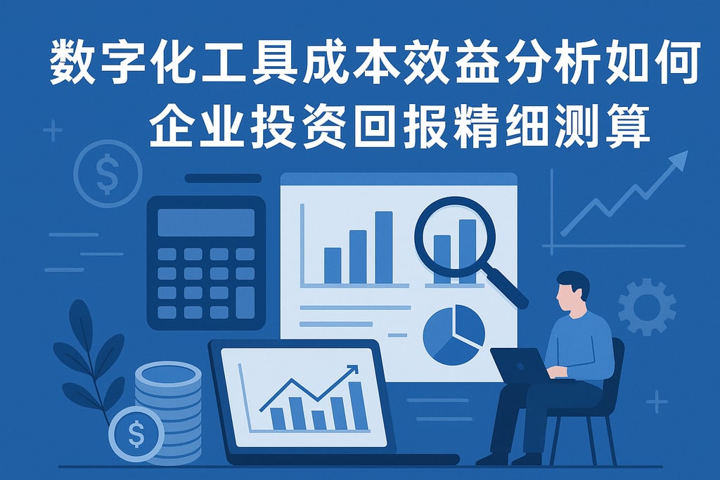 数字化工具成本效益分析如何做？企业投资回报精细测算