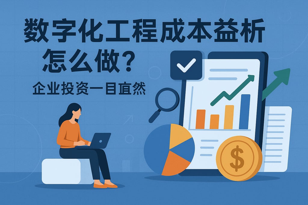 数字化工具成本效益分析怎么做？企业投资回报一目了然