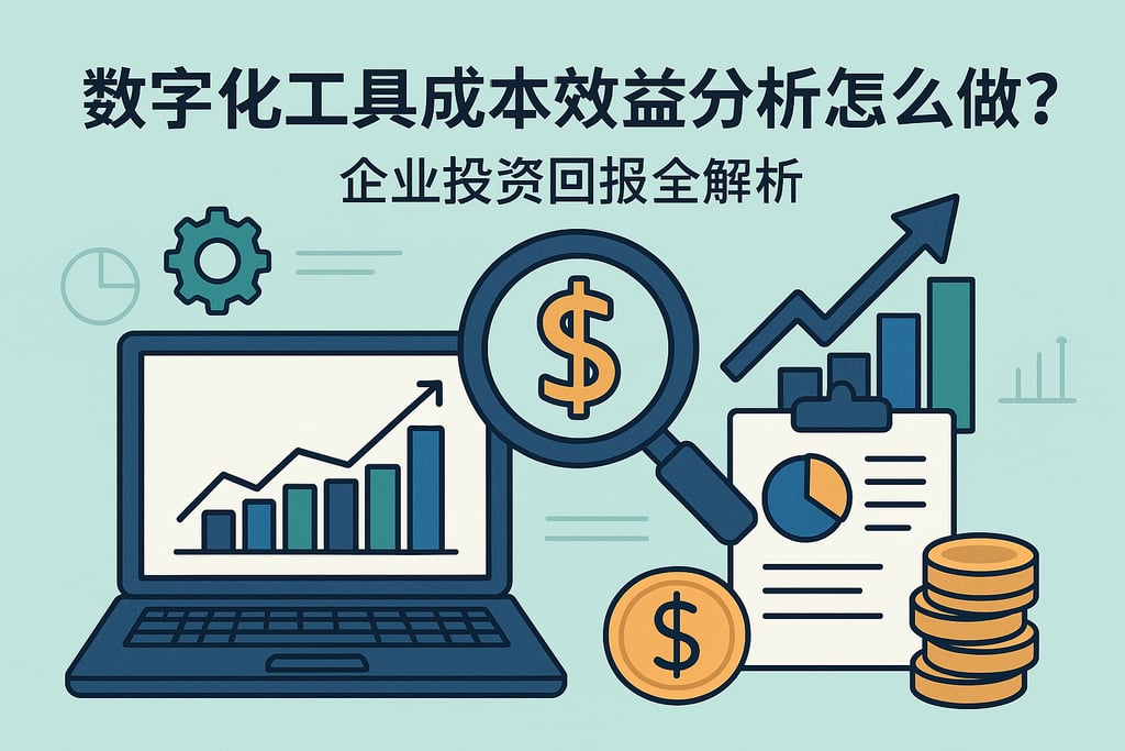 数字化工具成本效益分析怎么做？企业投资回报全解析