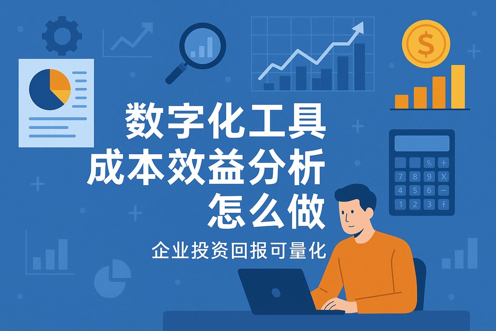 数字化工具成本效益分析怎么做？企业投资回报可量化