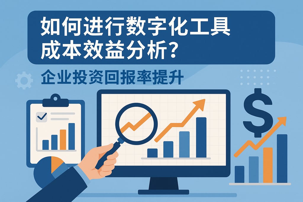 数字化工具成本效益分析怎么做？企业投资回报率提升