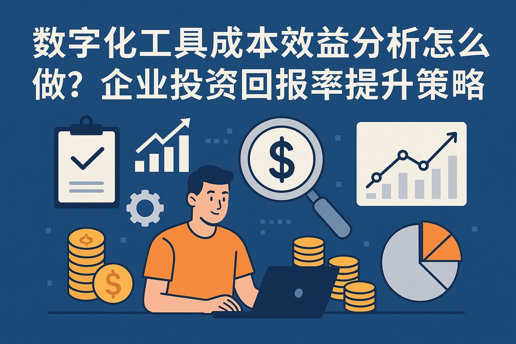 数字化工具成本效益分析怎么做？企业投资回报率提升策略