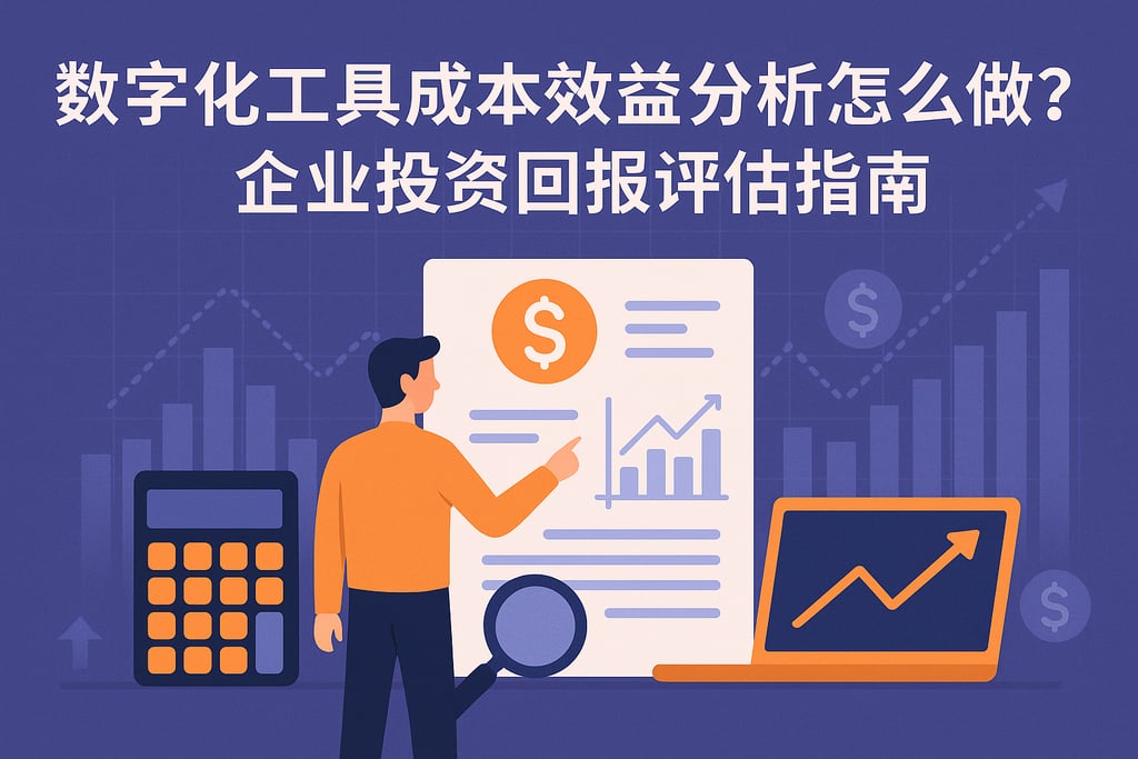 数字化工具成本效益分析怎么做？企业投资回报评估指南