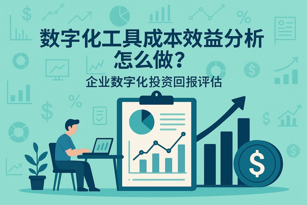数字化工具成本效益分析怎么做？企业数字化投资回报评估
