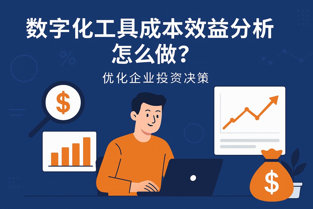 数字化工具成本效益分析怎么做？优化企业投资决策