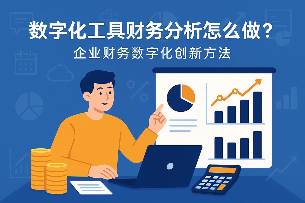 数字化工具财务分析怎么做？企业财务数字化创新方法