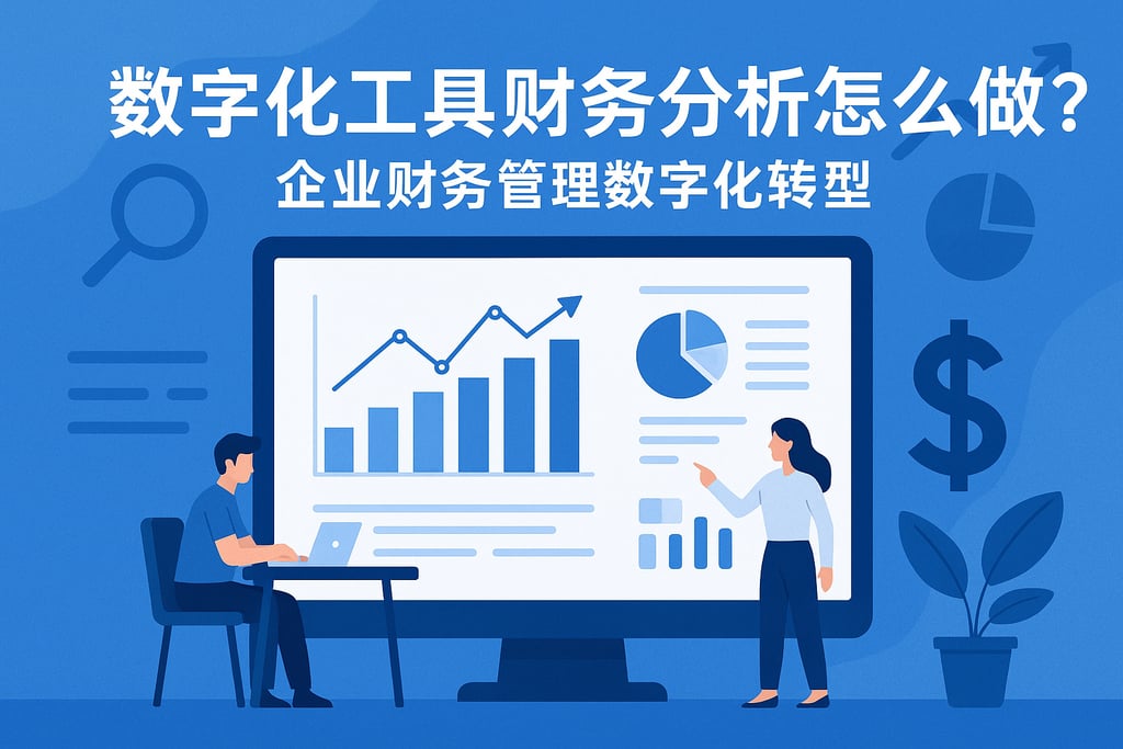 数字化工具财务分析怎么做？企业财务管理数字化转型