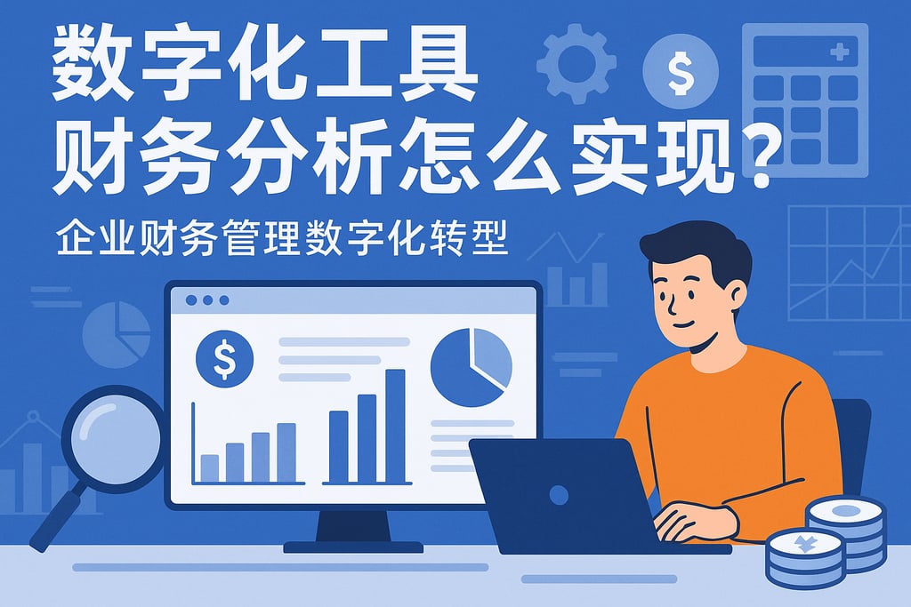 数字化工具财务分析怎么实现？企业财务管理数字化转型