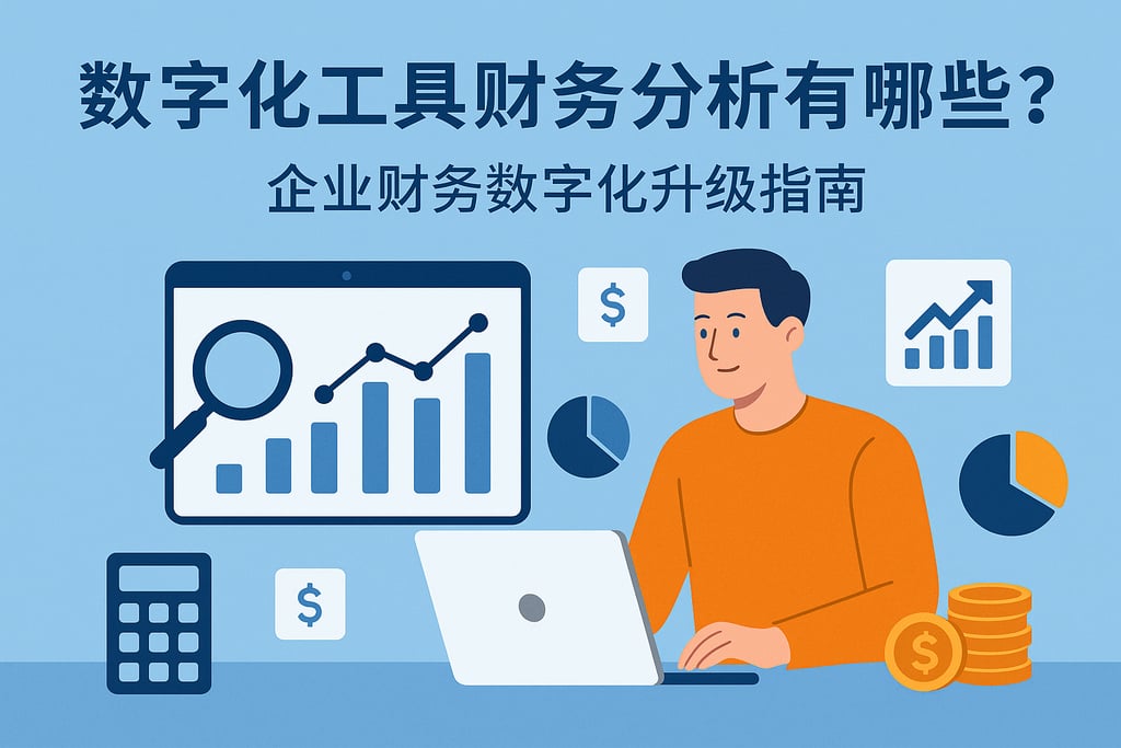 数字化工具财务分析有哪些优势？企业财务数字化升级指南