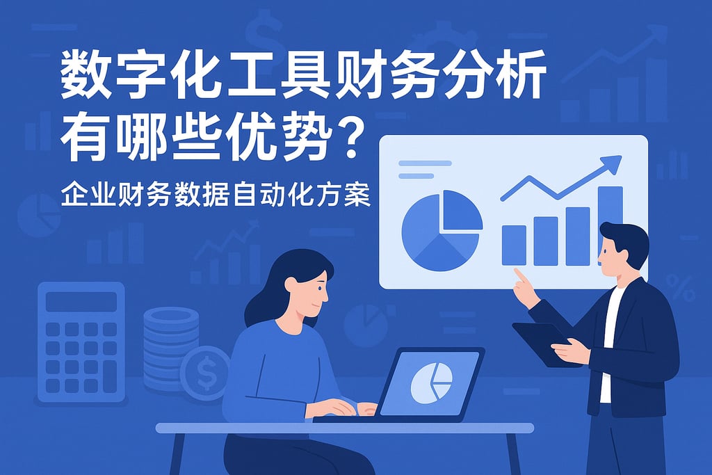 数字化工具财务分析有哪些优势？企业财务数据自动化方案