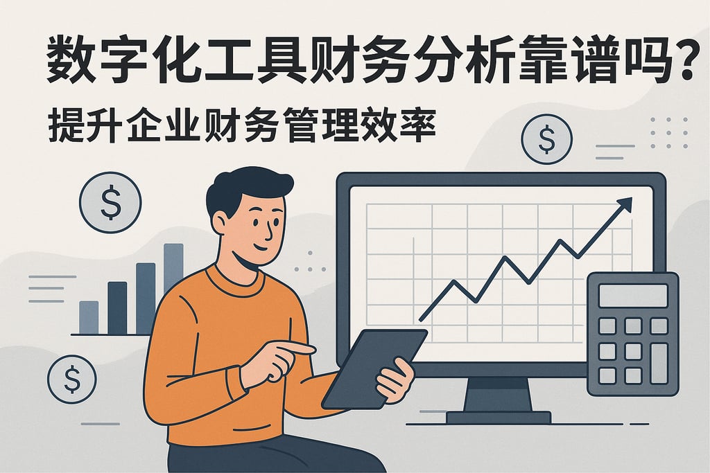 数字化工具财务分析靠谱吗？提升企业财务管理效率