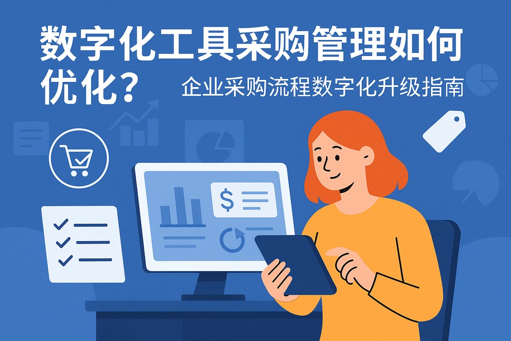 数字化工具采购管理如何优化？企业采购流程数字化升级指南