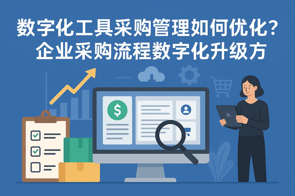 数字化工具采购管理如何优化？企业采购流程数字化升级方案