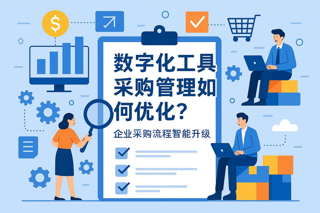 数字化工具采购管理如何优化？企业采购流程智能升级