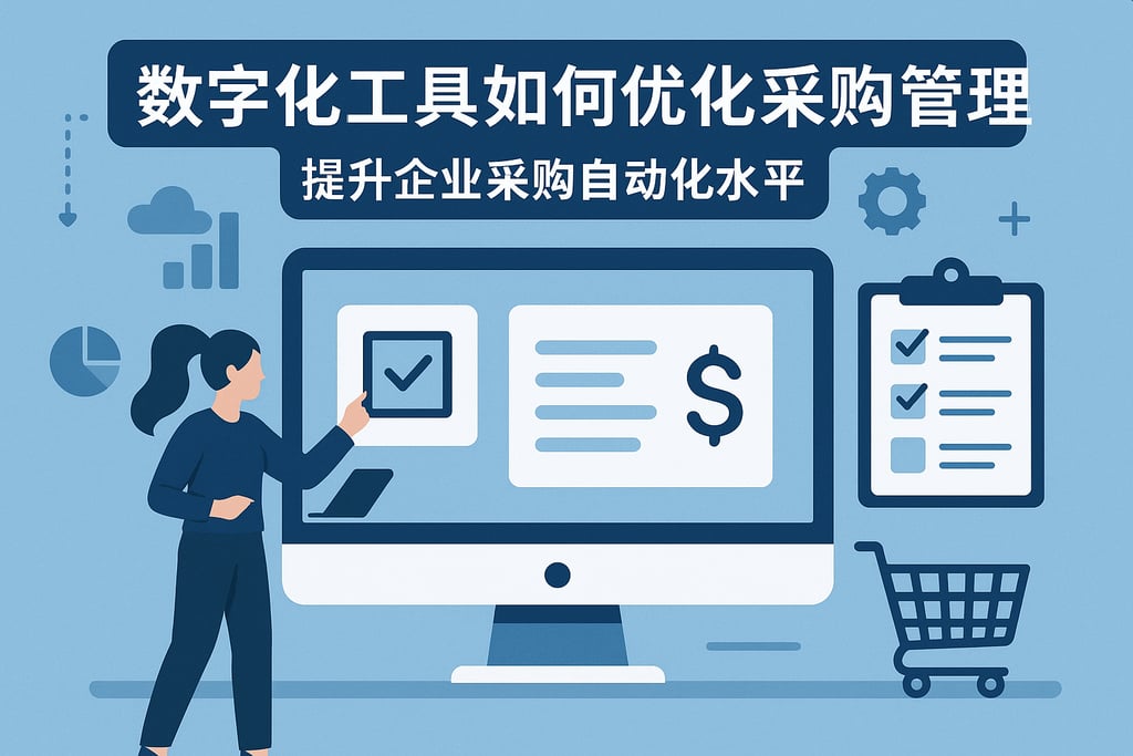 数字化工具采购管理如何优化？提升企业采购自动化水平