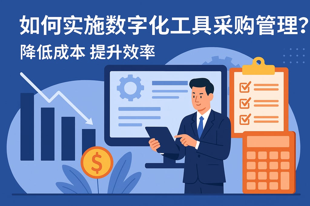 数字化工具采购管理如何实施？降低成本提升效率