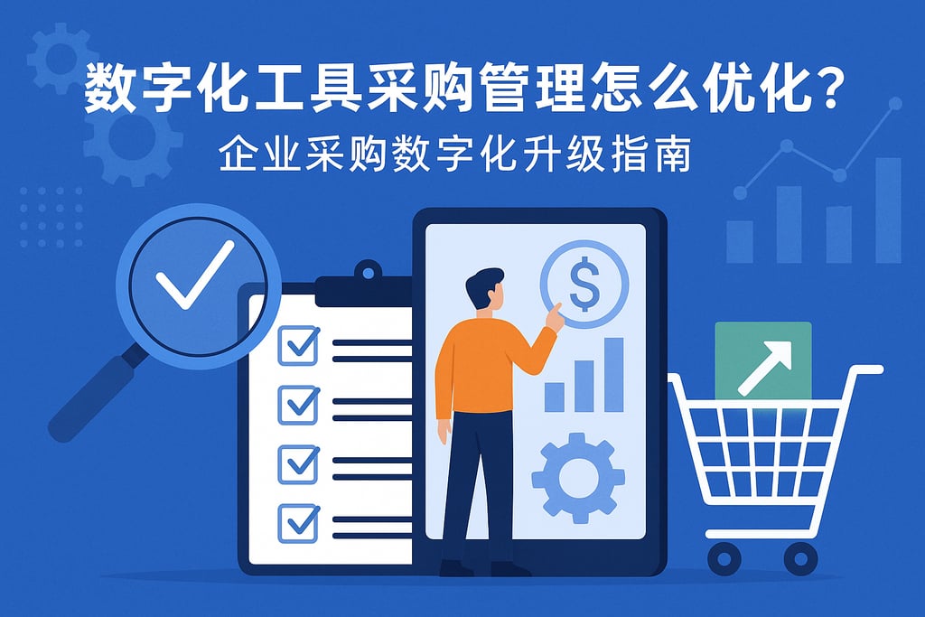 数字化工具采购管理怎么优化？企业采购数字化升级指南