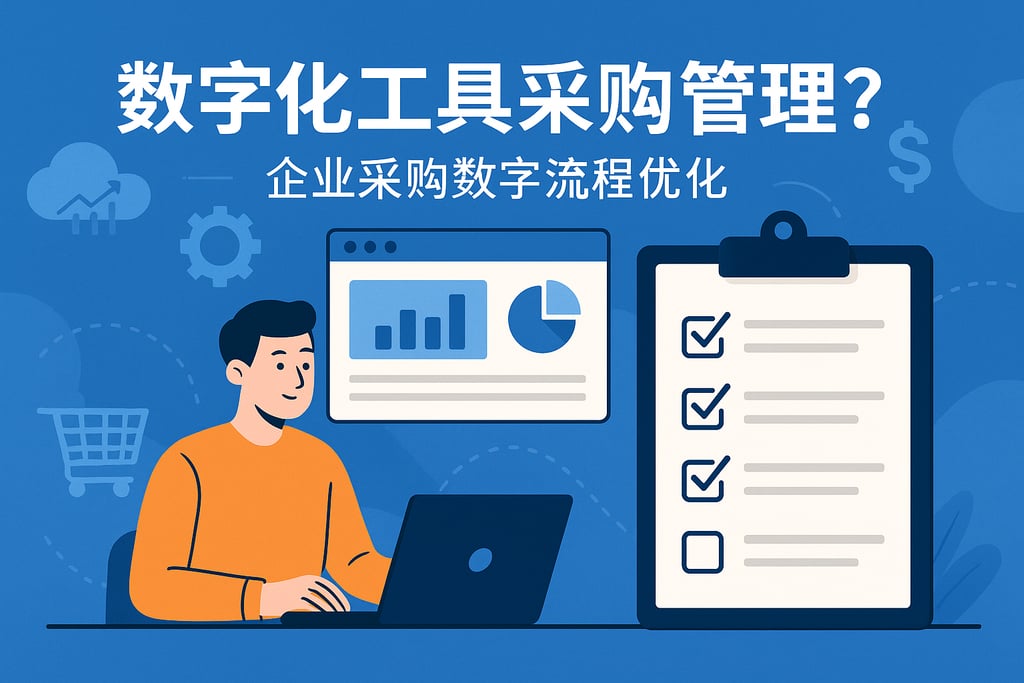 数字化工具采购管理怎么做？企业采购数字化流程优化