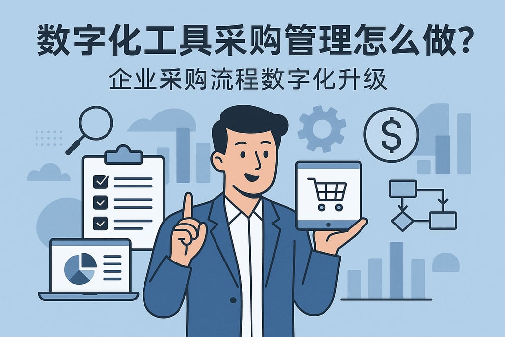 数字化工具采购管理怎么做？企业采购流程数字化升级