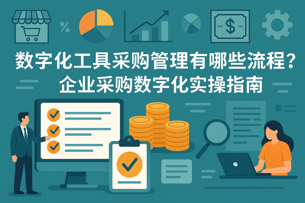 数字化工具采购管理有哪些流程？企业采购数字化实操指南