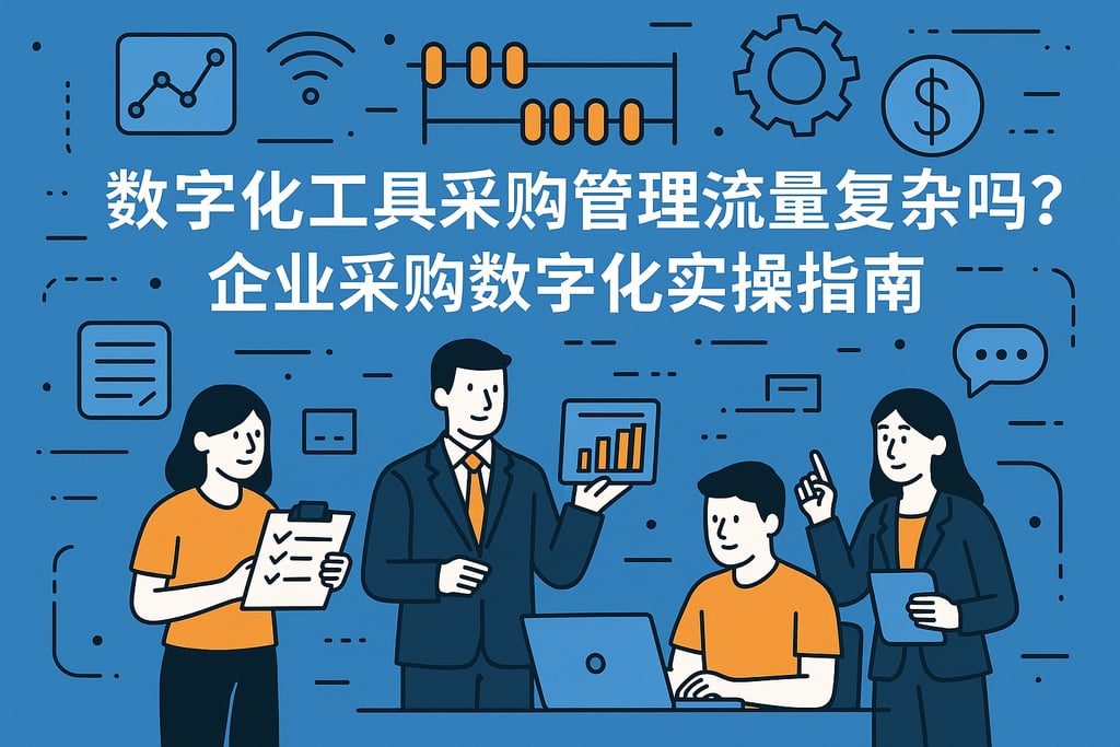 数字化工具采购管理流程复杂吗？企业采购数字化实操指南