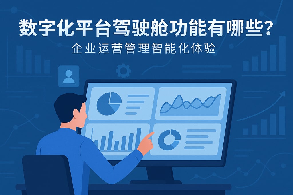 数字化平台驾驶舱功能有哪些？企业运营管理智能化体验