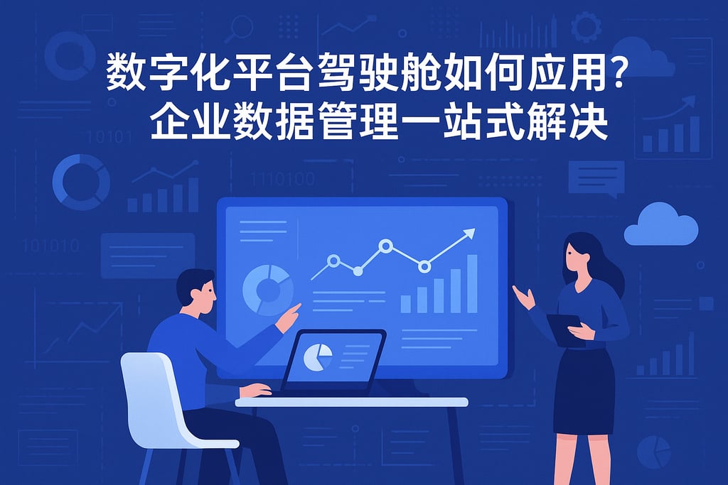 数字化平台驾驶舱如何应用？企业数据管理一站式解决