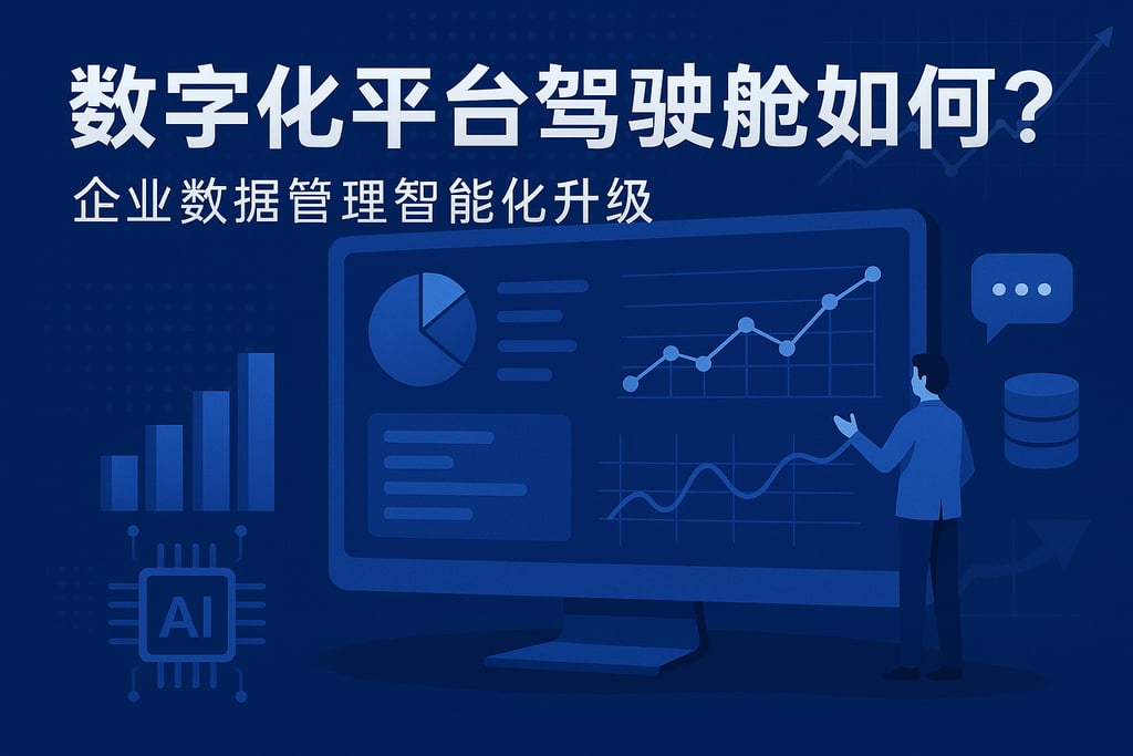 数字化平台驾驶舱如何应用？企业数据管理智能化升级