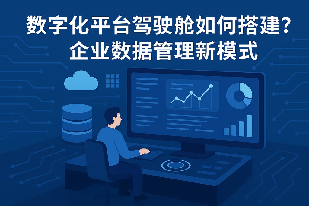 数字化平台驾驶舱如何搭建？企业数据管理新模式
