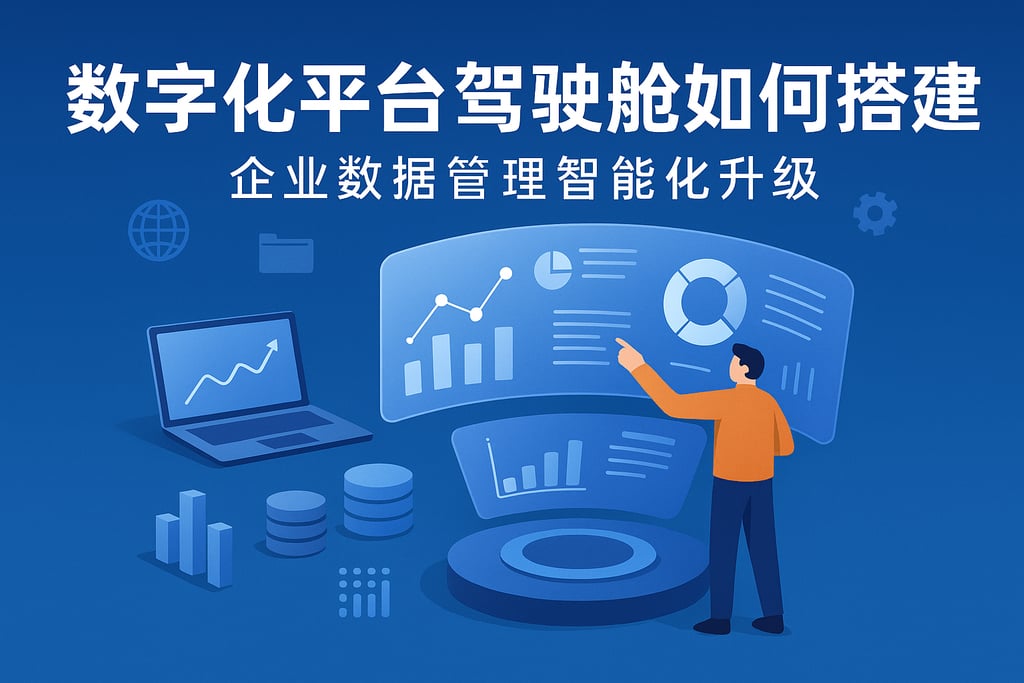 数字化平台驾驶舱如何搭建？企业数据管理智能化升级