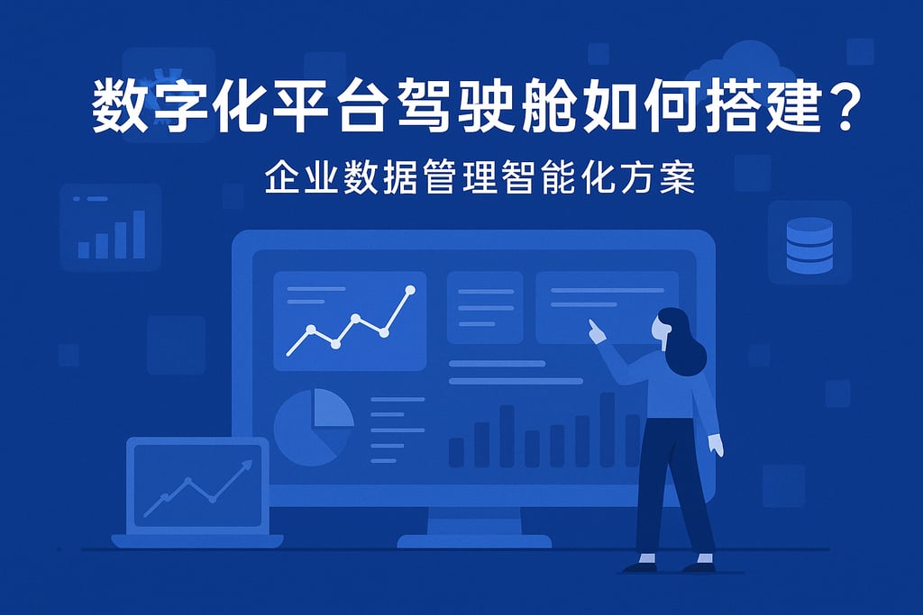 数字化平台驾驶舱如何搭建？企业数据管理智能化方案