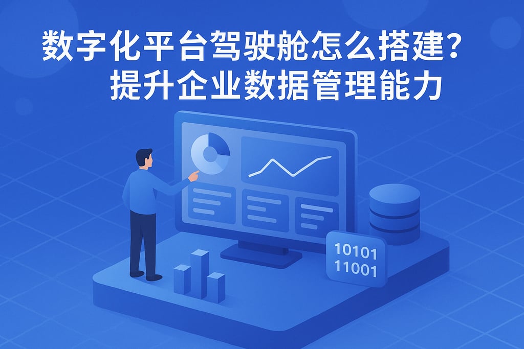 数字化平台驾驶舱怎么搭建？提升企业数据管理能力